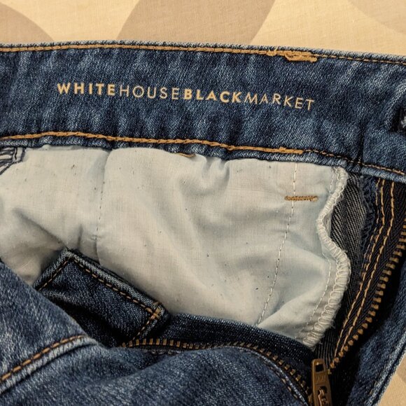 WHITE HOUSE BLACK MARKET the Straight Jeans - Picture 7 of 7